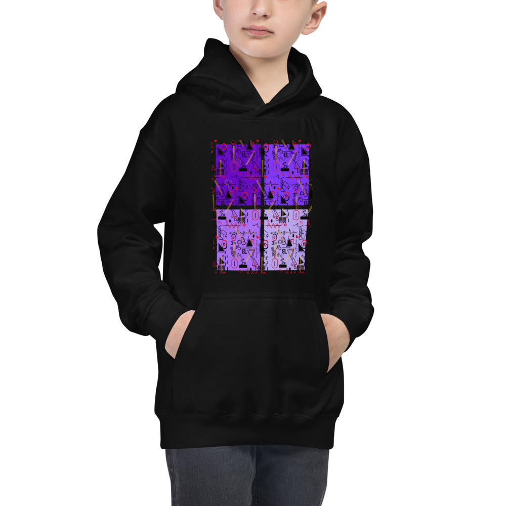 AfriBix Linear Print Kids Sweatshirt Hoodie