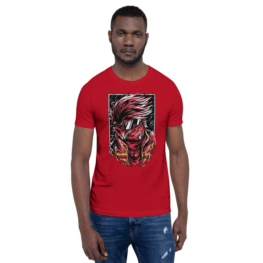 'Cool Under Pressure' Monkey Graphic Short-Sleeve Unisex T-Shirt