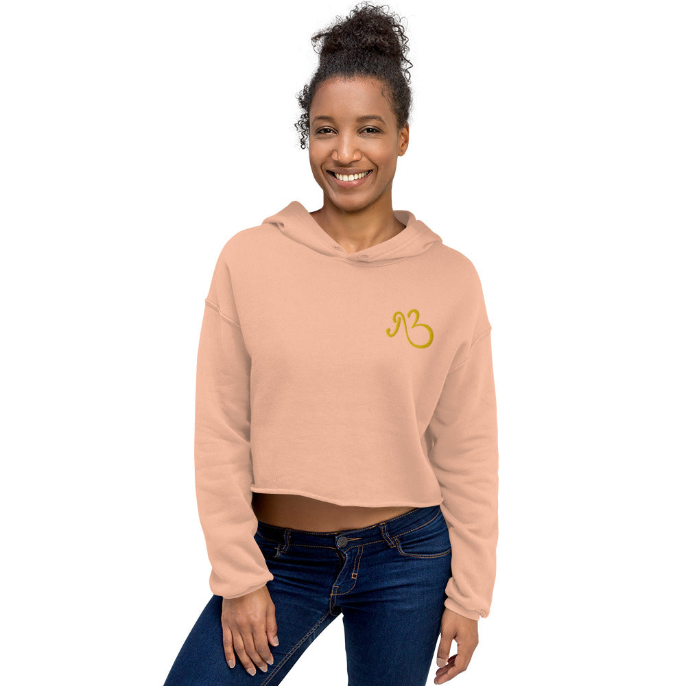 AfriBix Classic Crop Hoodie