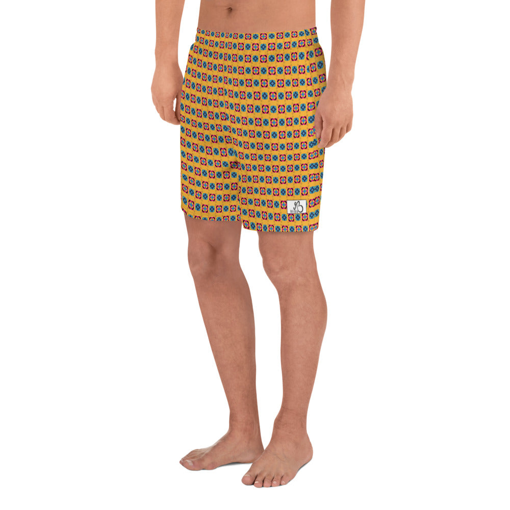 Alternate Print Men's Athletic Shorts
