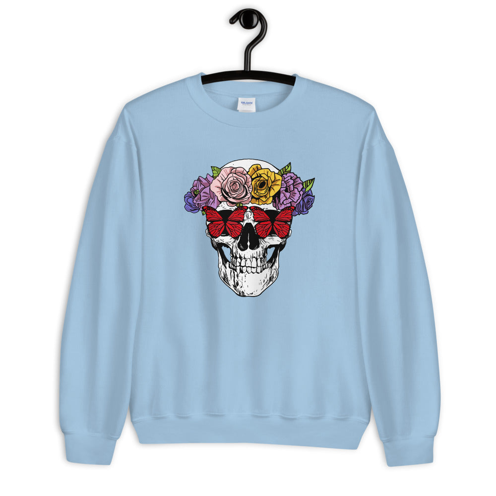 Garden of Skulls Unisex Long sleeve Sweatshirt