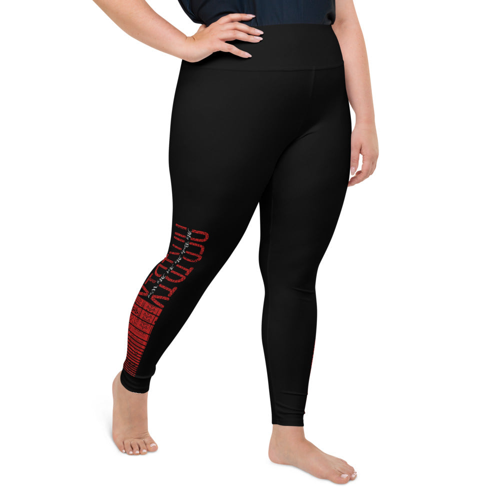 AfriBix Classic Plus Size High Waist Leggings