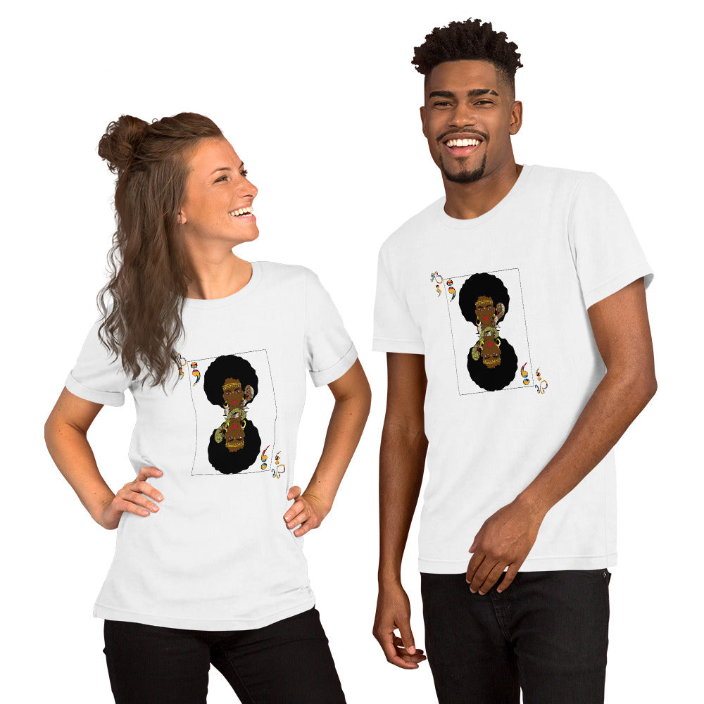 AfriBix Warrior Playing Card Unisex T-Shirt