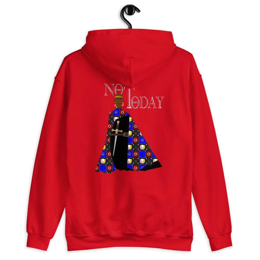 'Not Today' Comfortable Unisex Hoodie