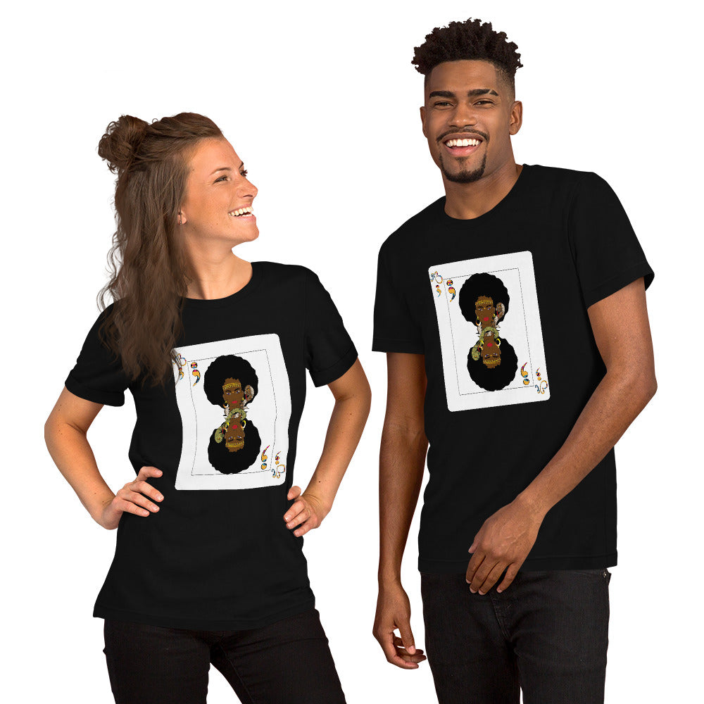 AfriBix Warrior Playing Card Unisex T-Shirt