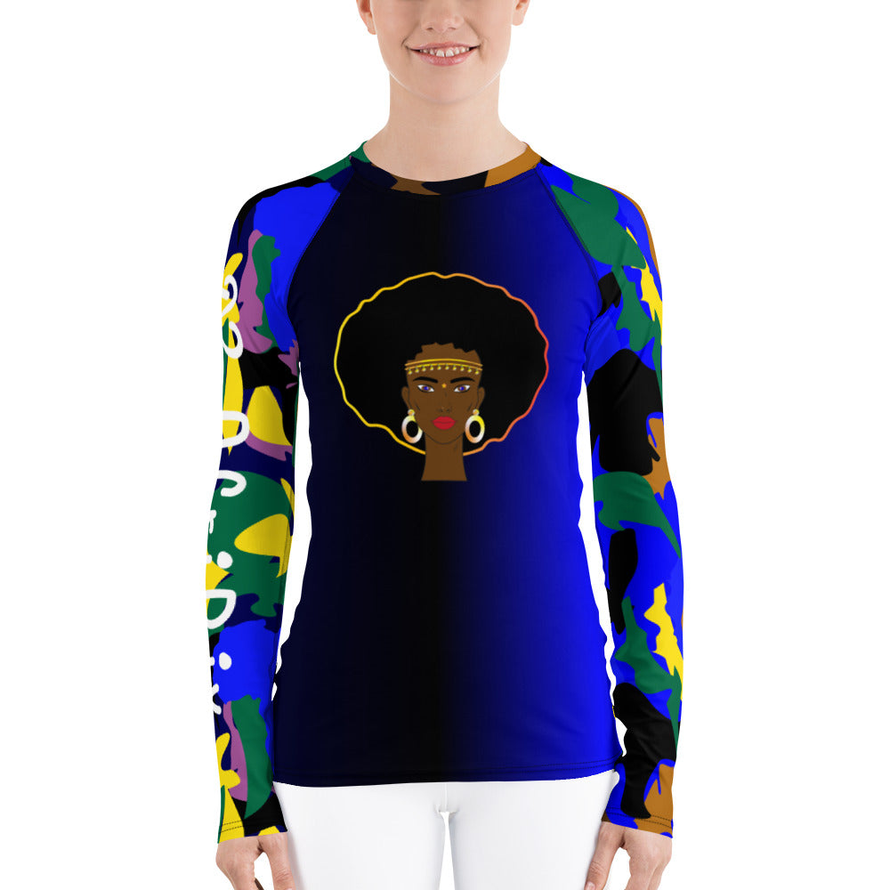 AfriBix Warrior Camo Rash Guard