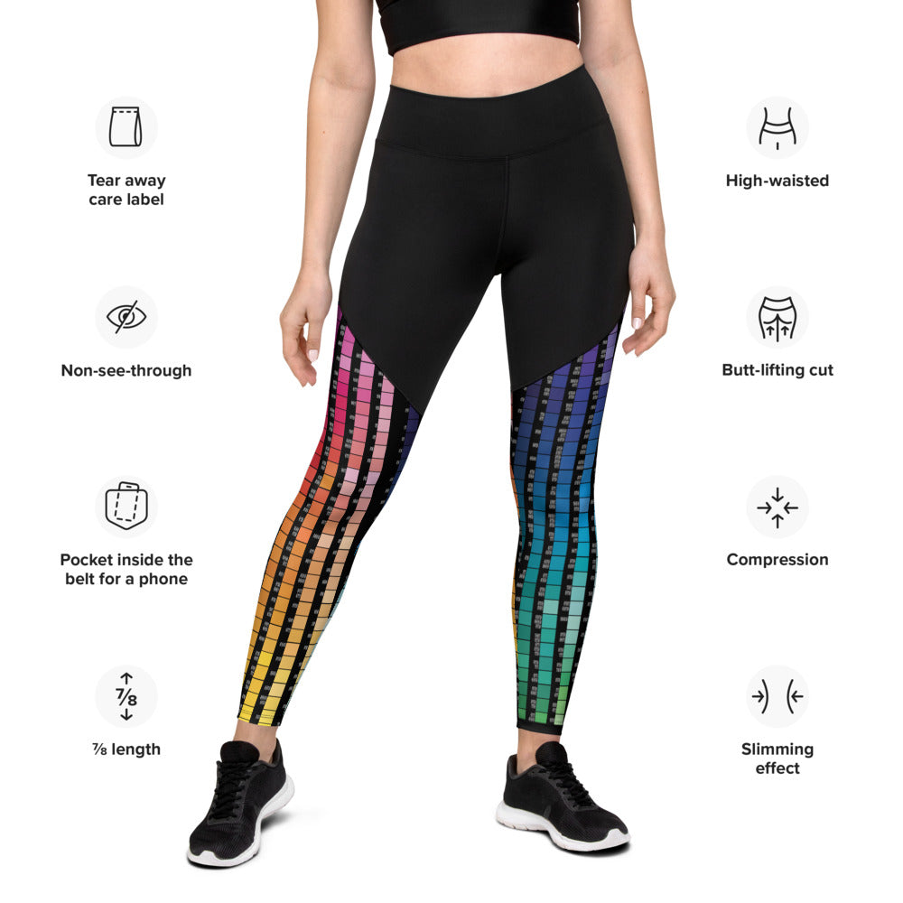 Compression Sports Leggings - Human Kind