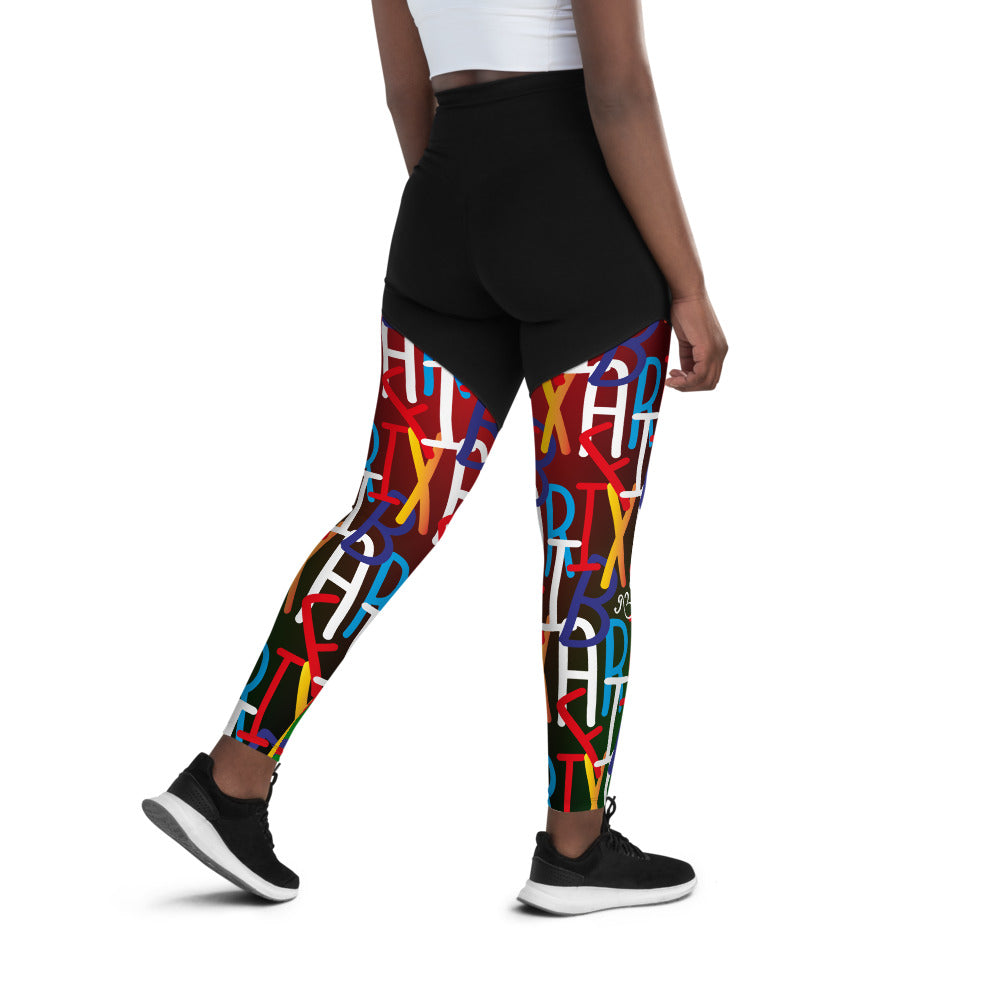 Compression Sports Leggings - AfriBix Collage