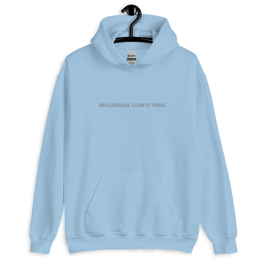 Unisex Hoodie - MILLENNIAL COMING THROUGH