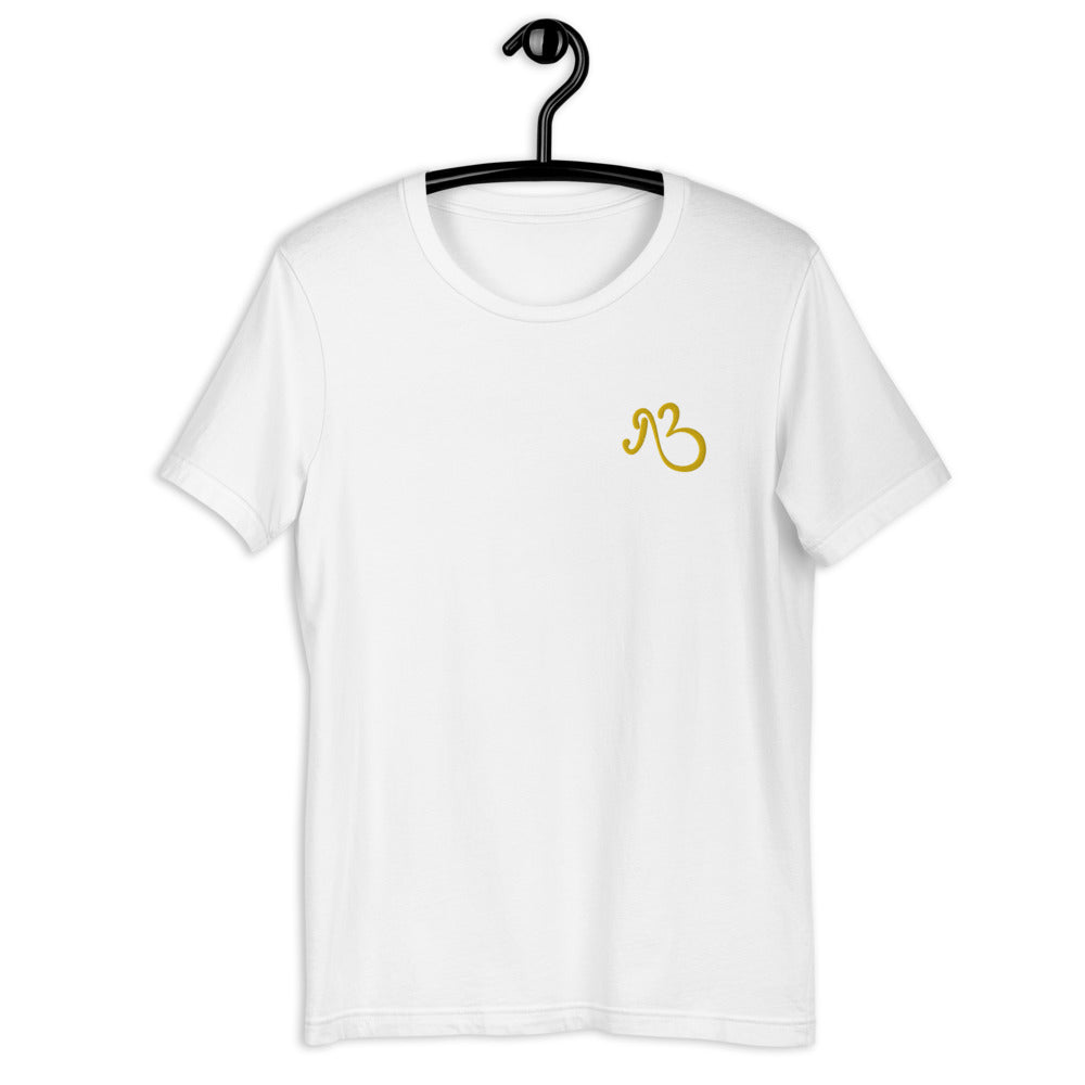 AfriBix Classic Embroidered Short-sleeve unisex t-shirt