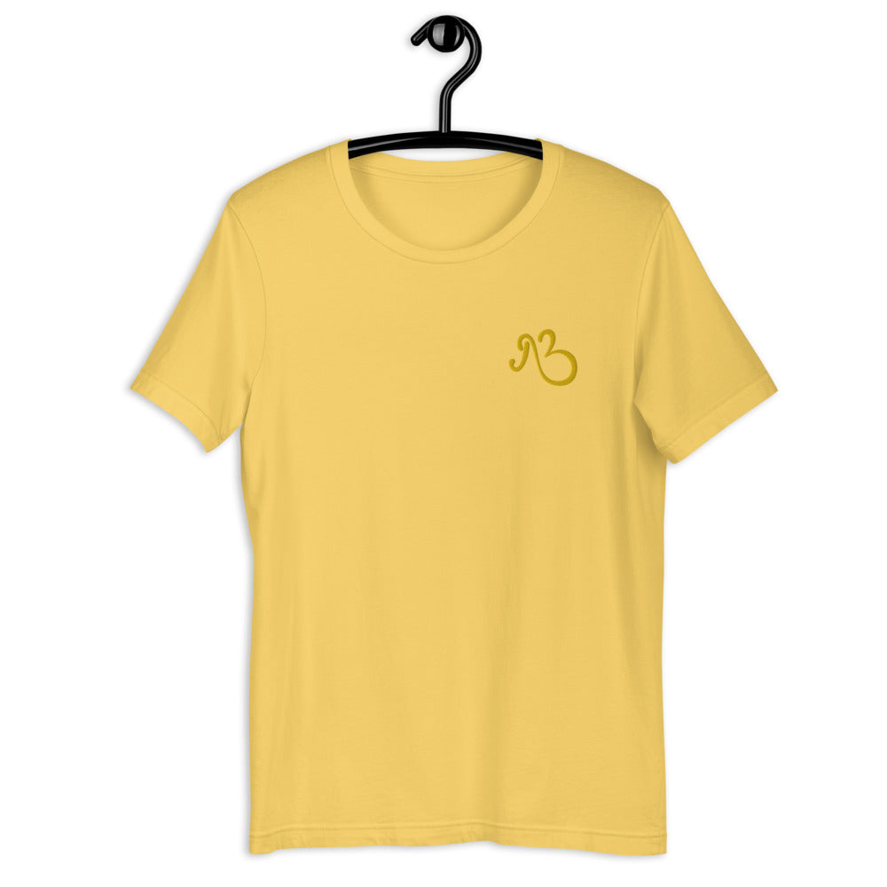 AfriBix Classic Embroidered Short-sleeve unisex t-shirt