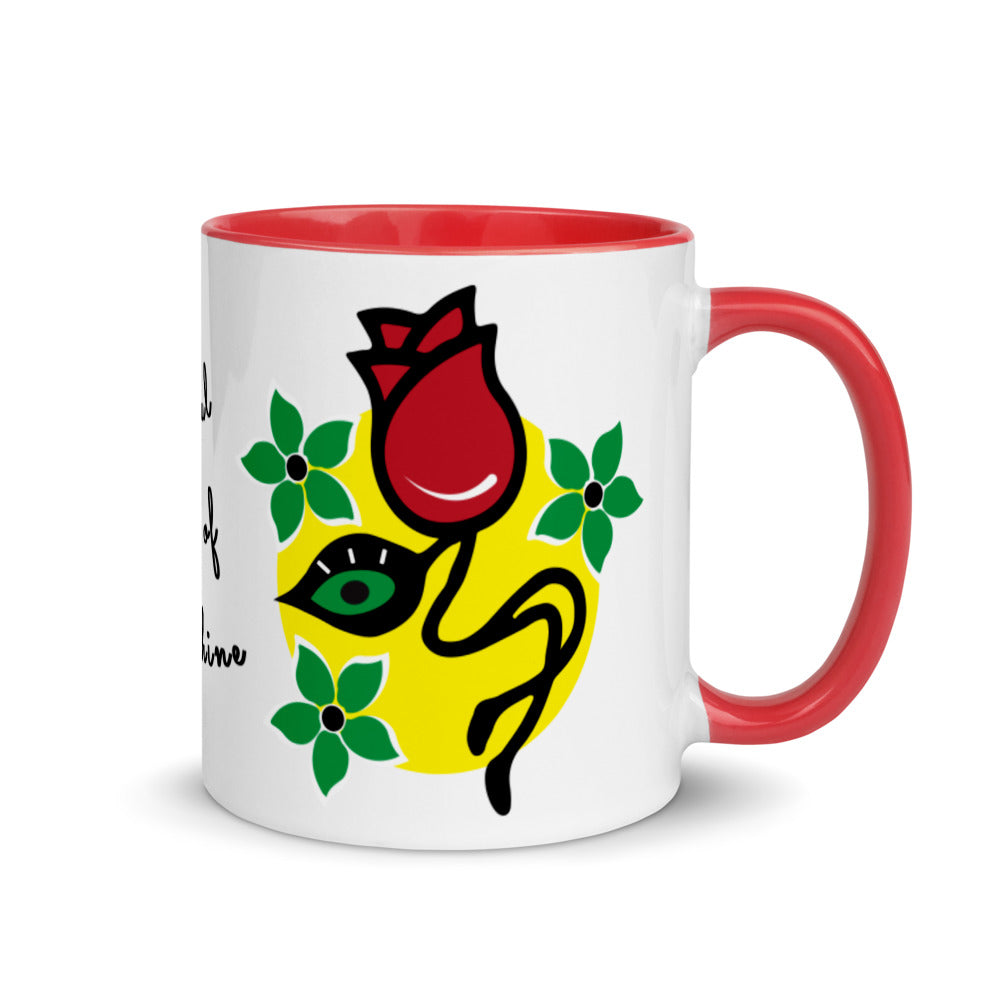 Soul full of Sunshine Two toned Mug with Color Inside