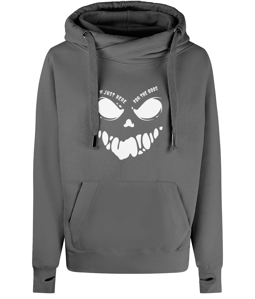 Unisex Halloween Cross Neck Hoodie