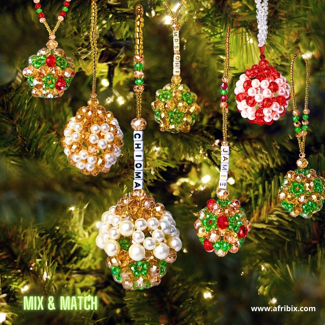 Crystal Bauble Luxury Christmas Ornament