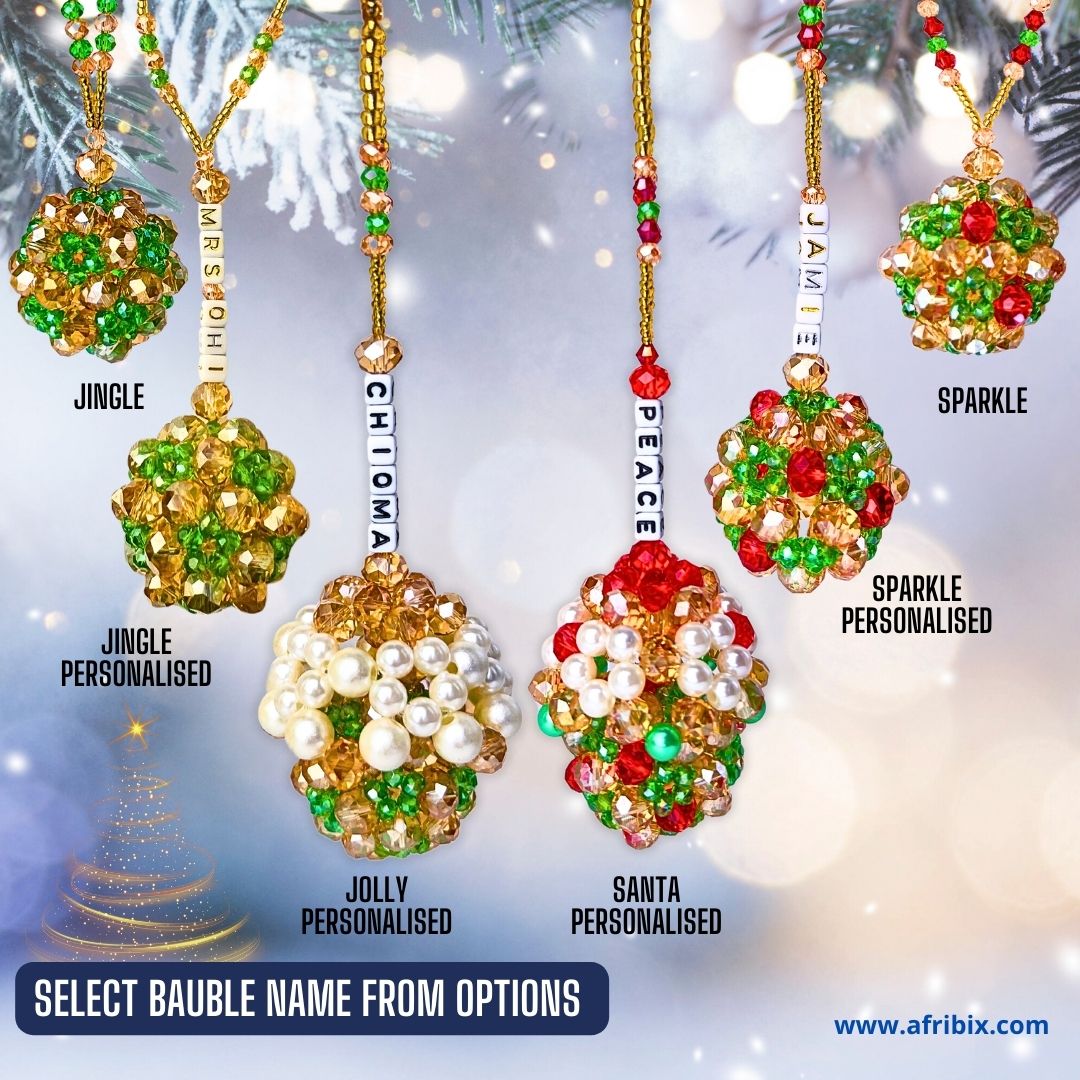 Crystal Bauble Luxury Christmas Ornament