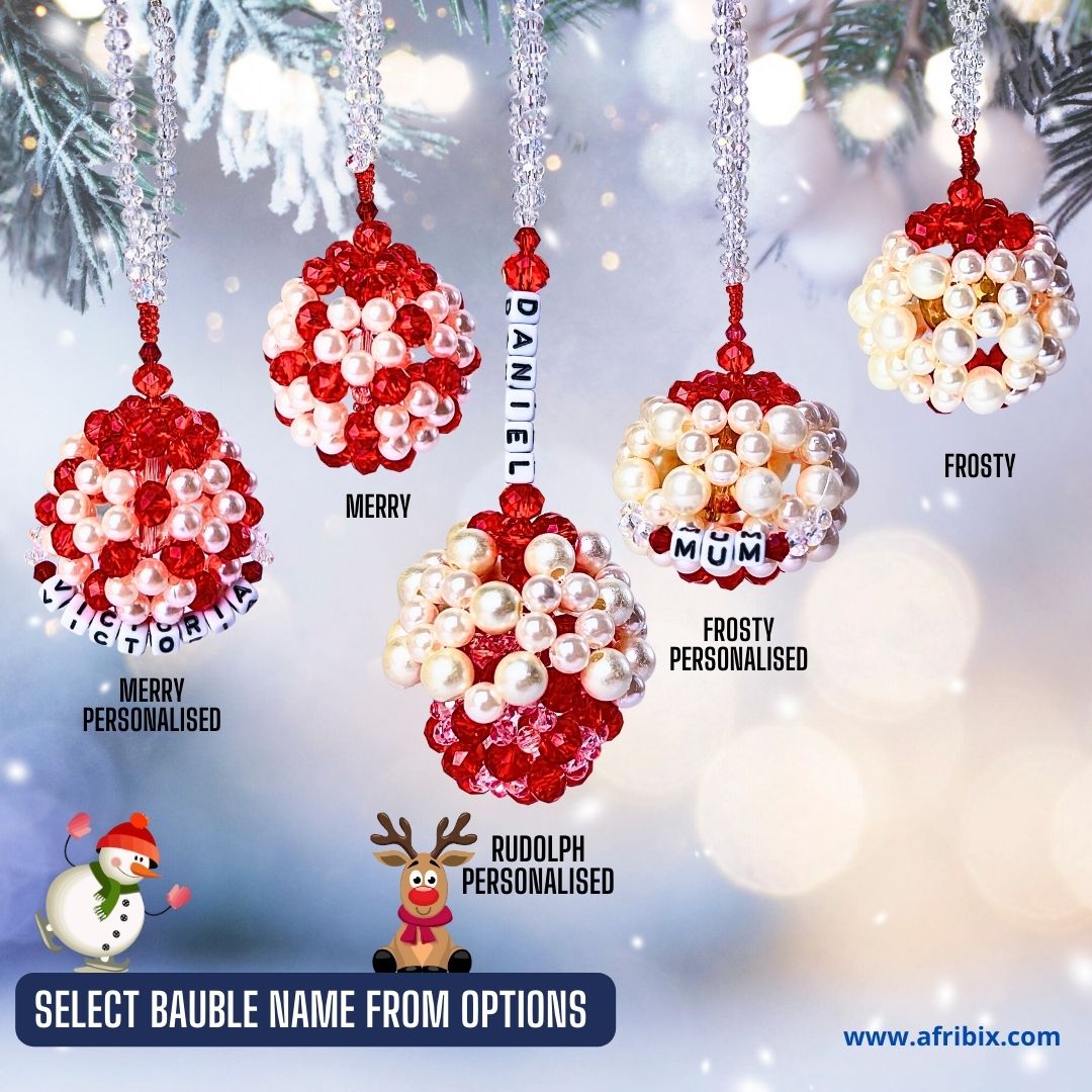 Crystal Bauble Luxury Christmas Ornament