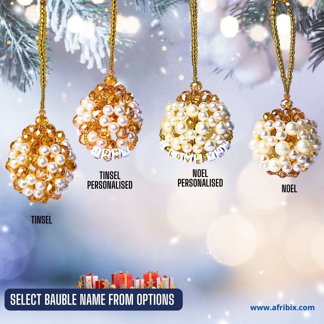 Crystal Bauble Luxury Christmas Ornament