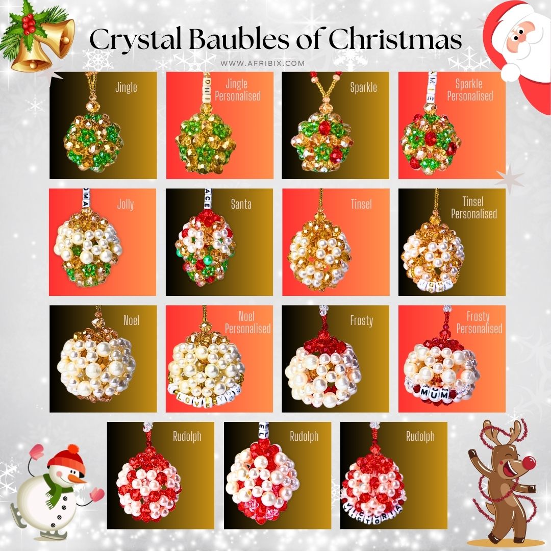 Crystal Bauble Luxury Christmas Ornament