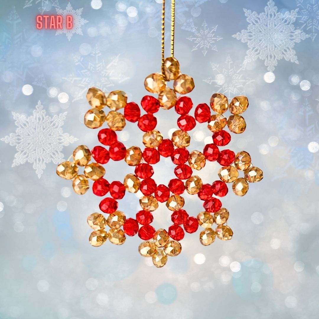 Crystal Star Luxury Christmas Ornament