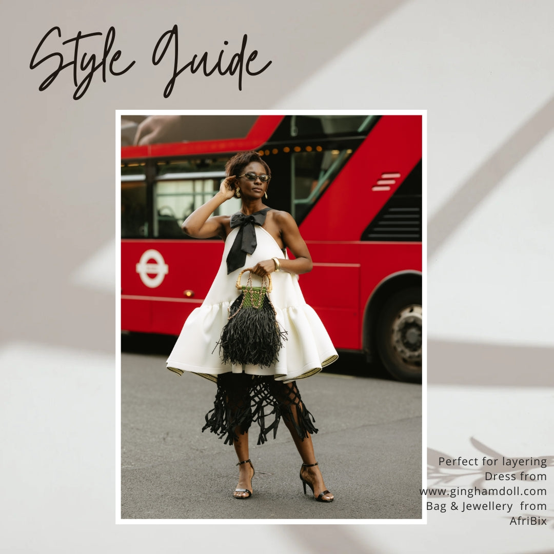 Adaobi Net Skirt and Dress 2-in-1 Outfit