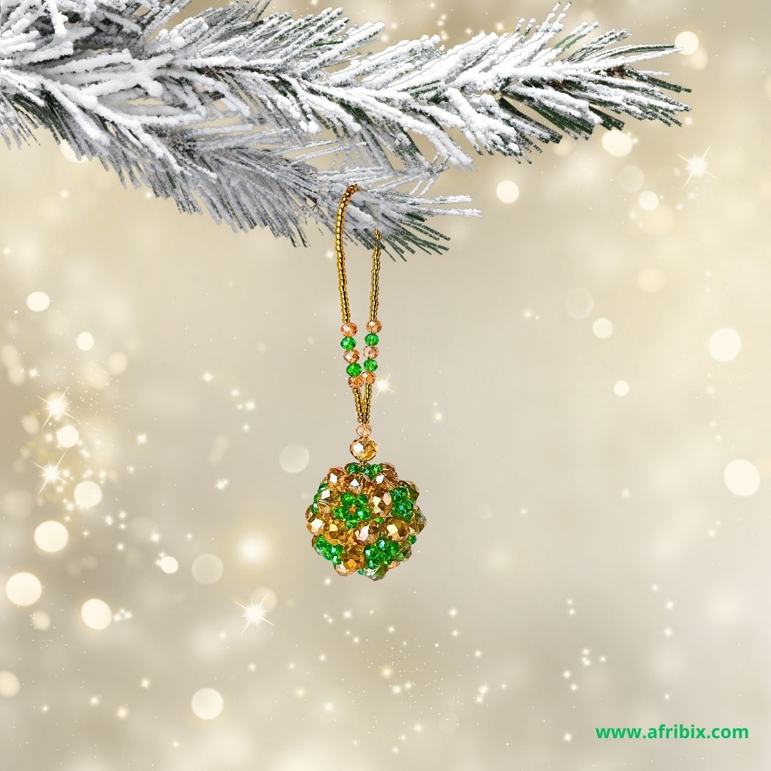 Crystal Bauble Luxury Christmas Ornament