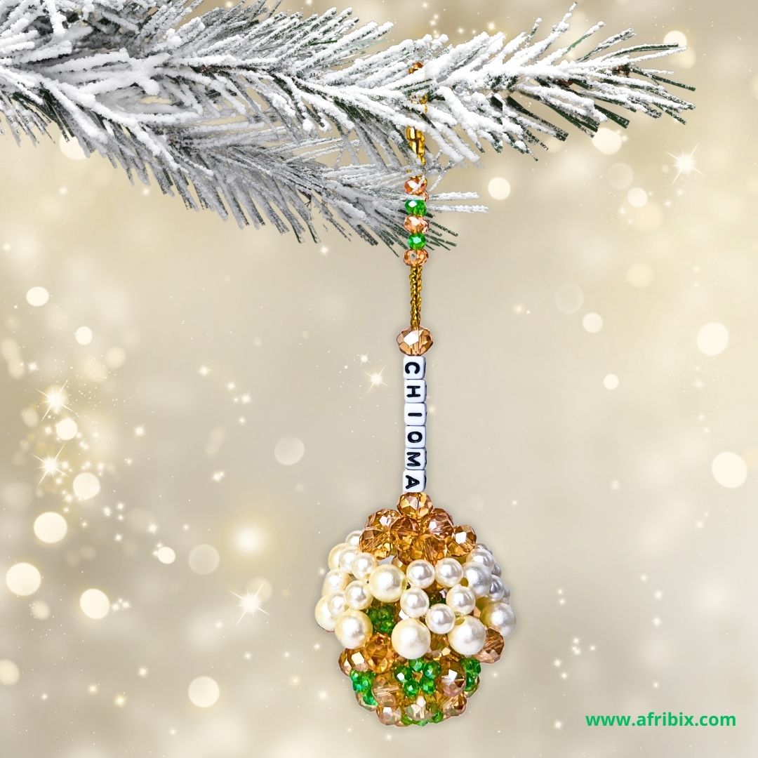 Crystal Bauble Luxury Christmas Ornament