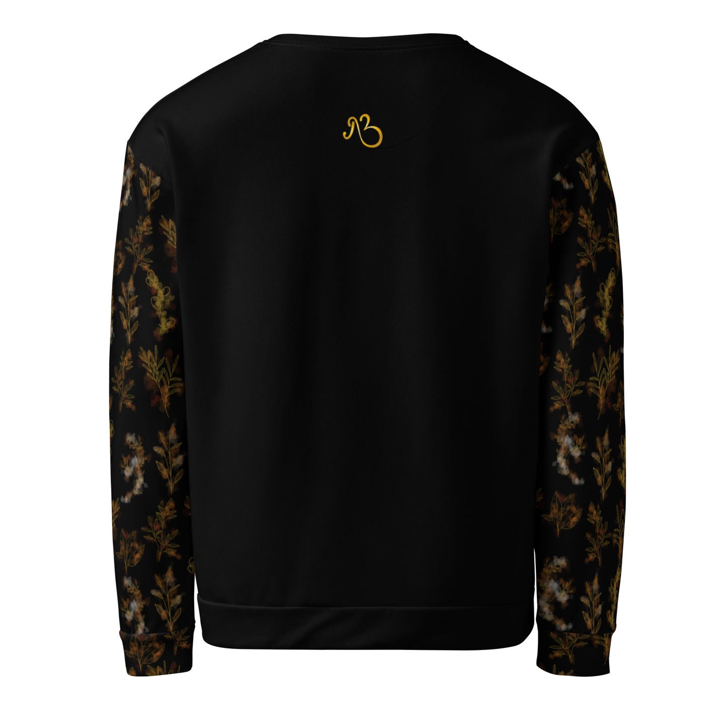 AfriBix Heritage Fusion Floral Print Unisex Sweatshirt