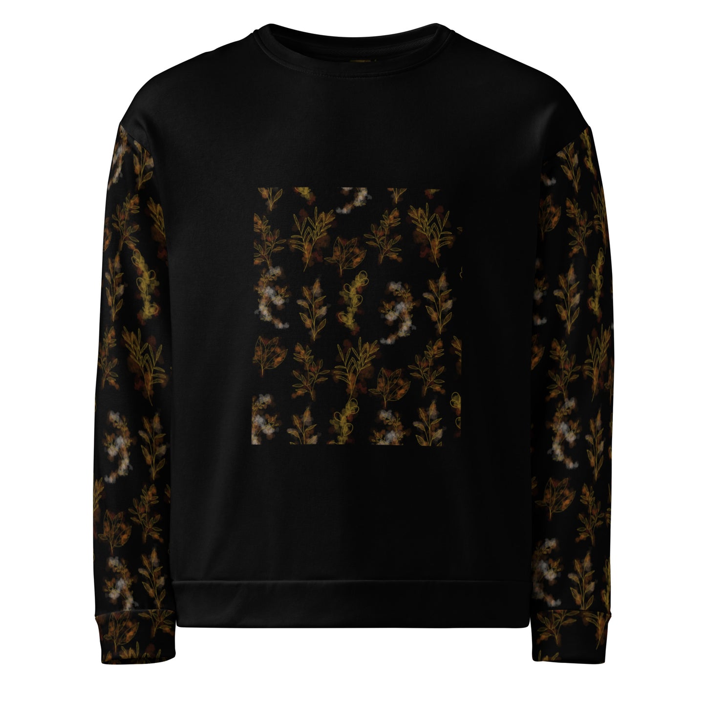 AfriBix Heritage Fusion Floral Print Unisex Sweatshirt