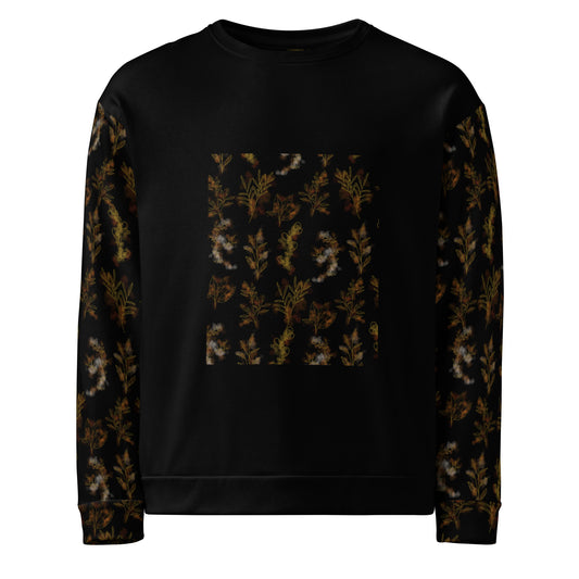 AfriBix Heritage Fusion Floral Print Unisex Sweatshirt