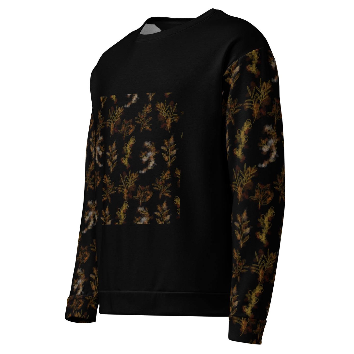 AfriBix Heritage Fusion Floral Print Unisex Sweatshirt