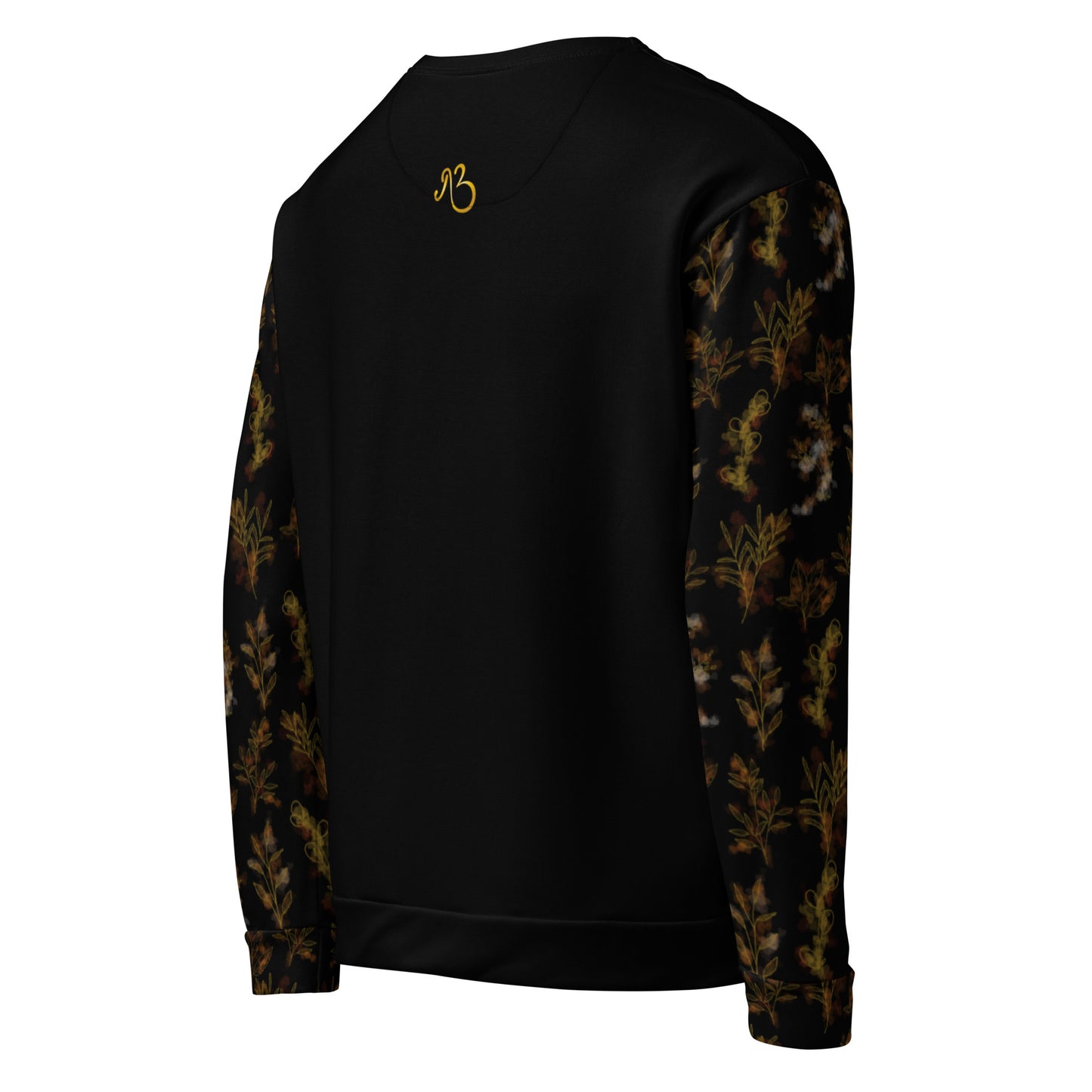 AfriBix Heritage Fusion Floral Print Unisex Sweatshirt