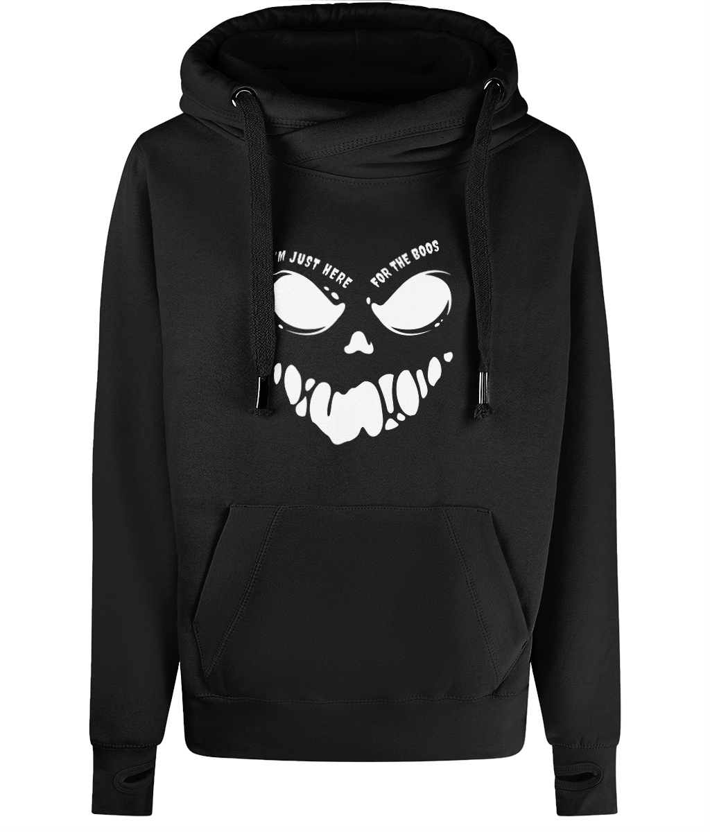 Unisex Halloween Cross Neck Hoodie