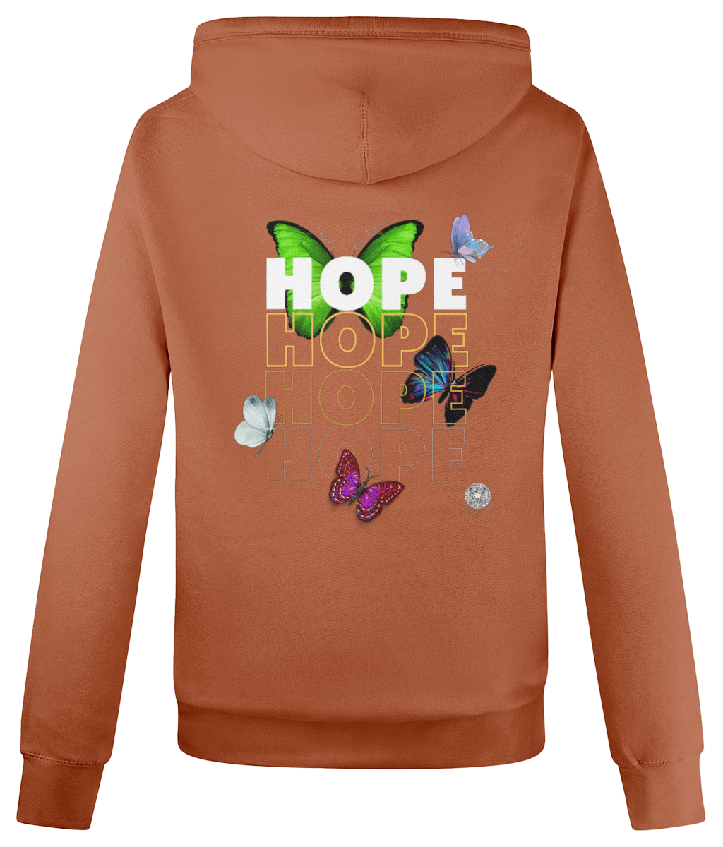 HOPE Unisex Cross Neck Hoodie