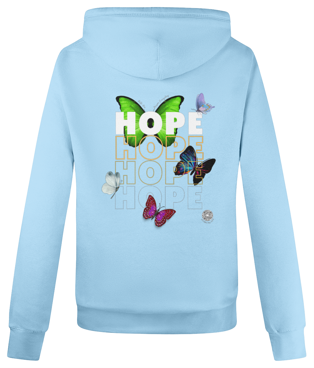 HOPE Unisex Cross Neck Hoodie