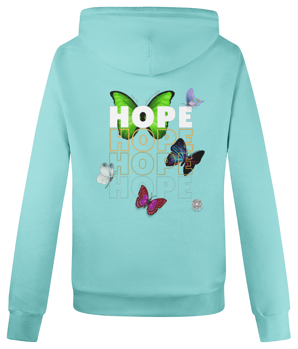 HOPE Unisex Cross Neck Hoodie