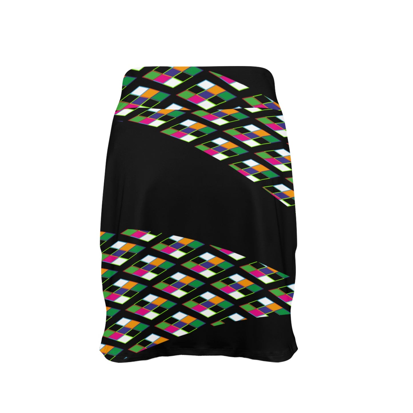 Heritage Print Tennis and Golf Women's Sports Skort Skirt with Pocket