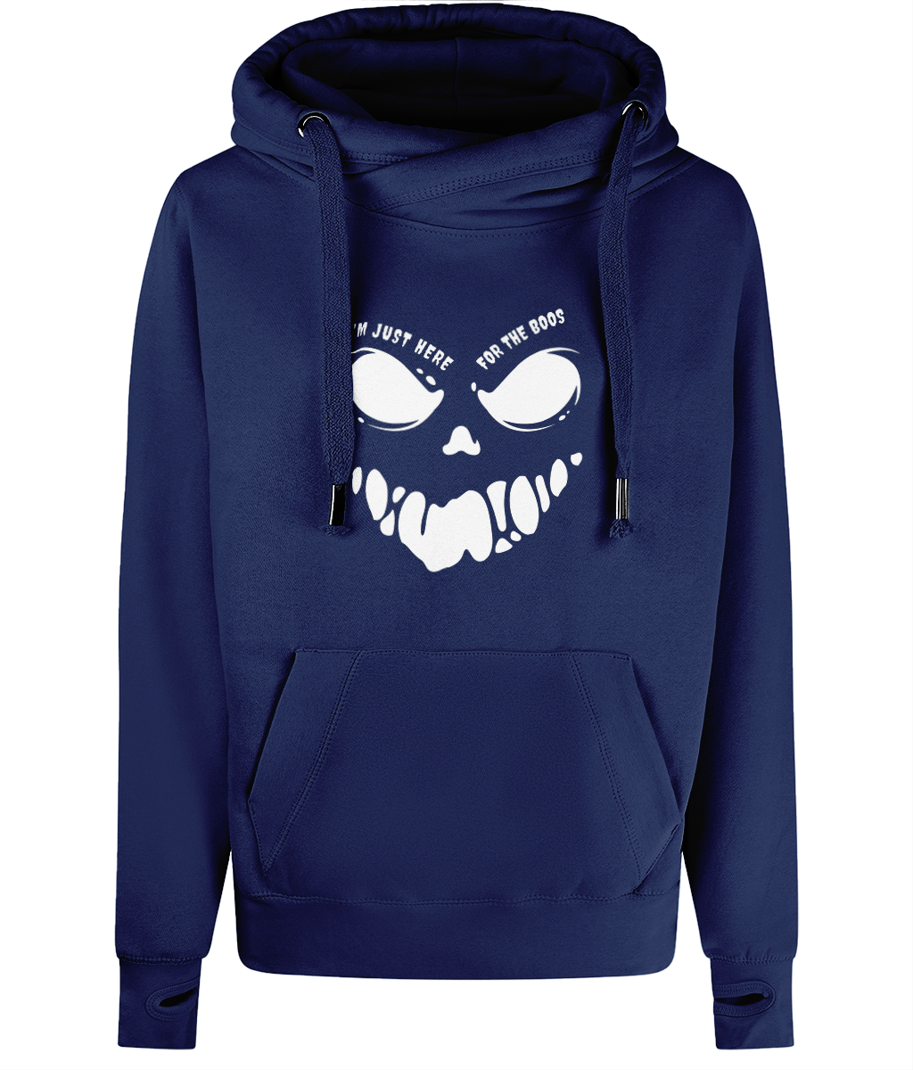 Unisex Halloween Cross Neck Hoodie