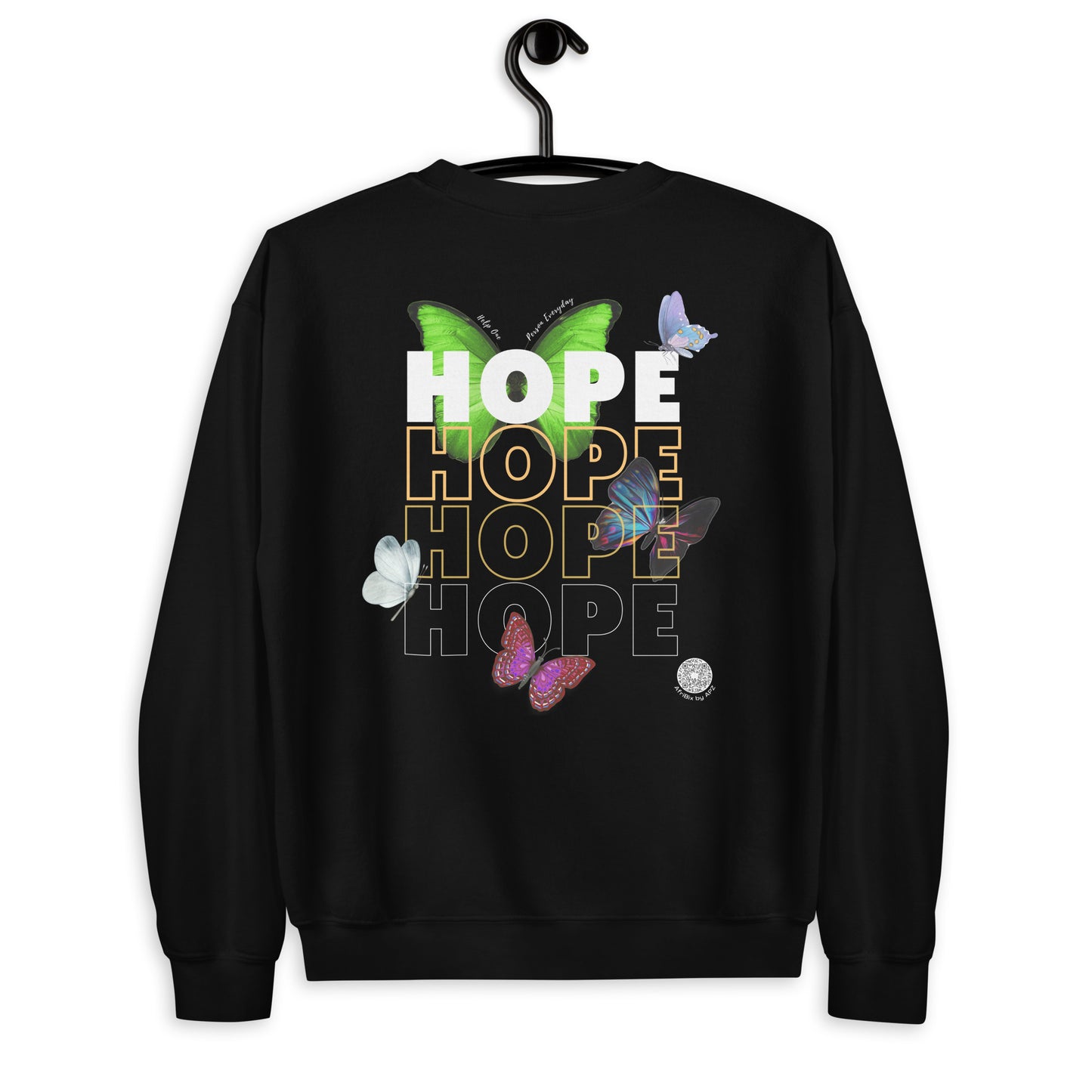 Hope Unisex Sweatshirt - Dark Colours