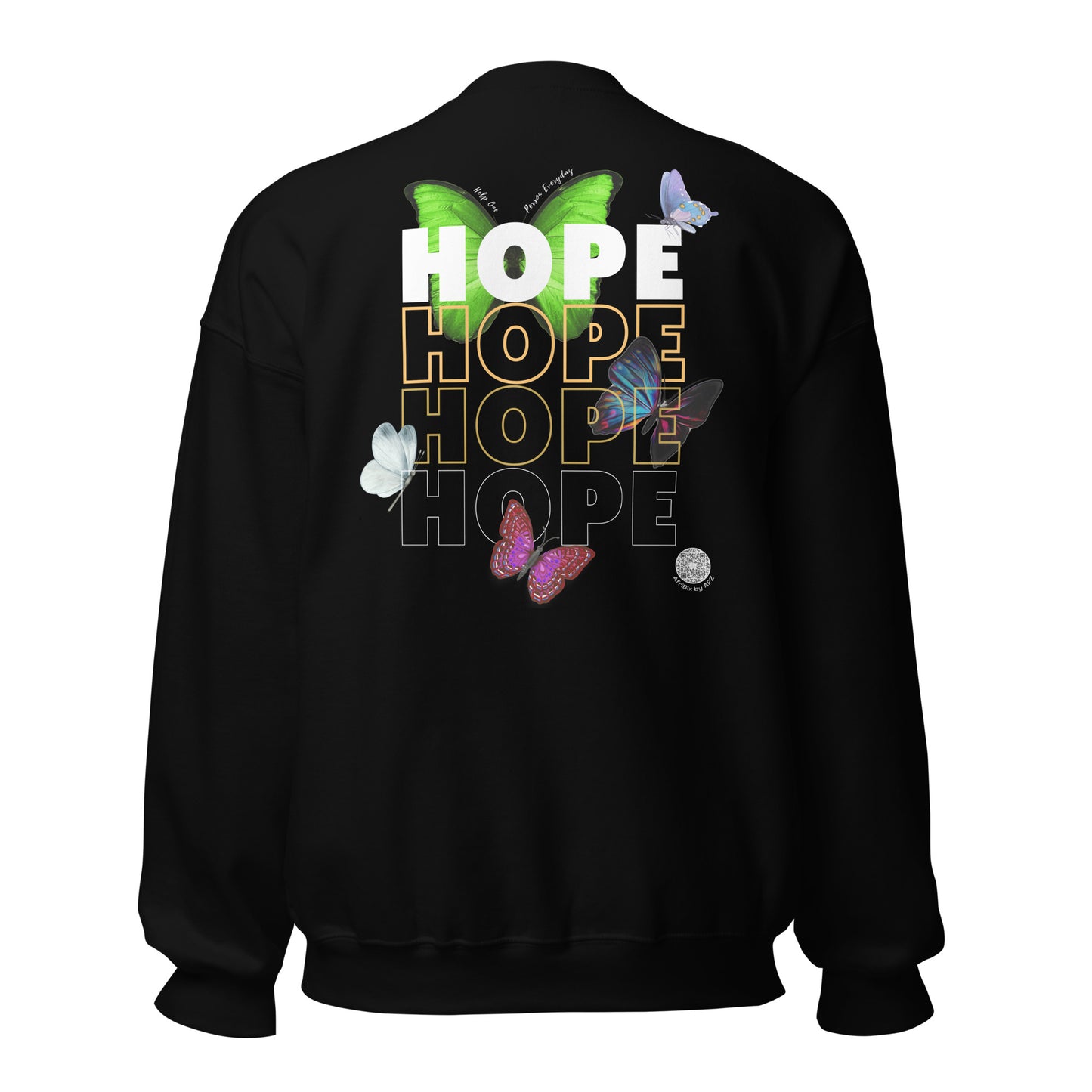 Hope Unisex Sweatshirt - Dark Colours