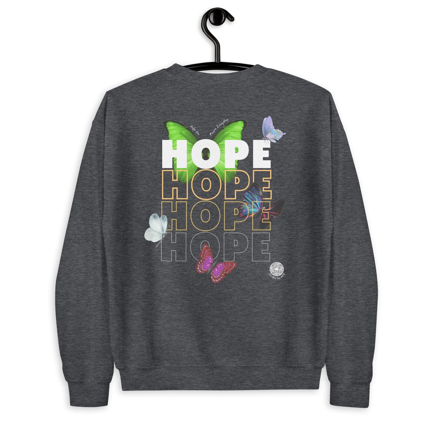 Hope Unisex Sweatshirt - Dark Colours