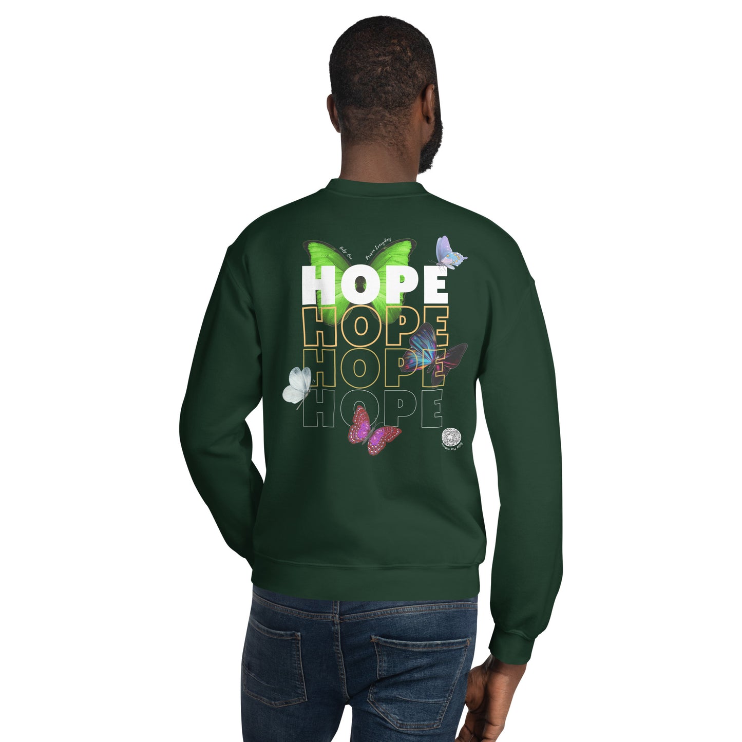 Hope Unisex Sweatshirt - Dark Colours