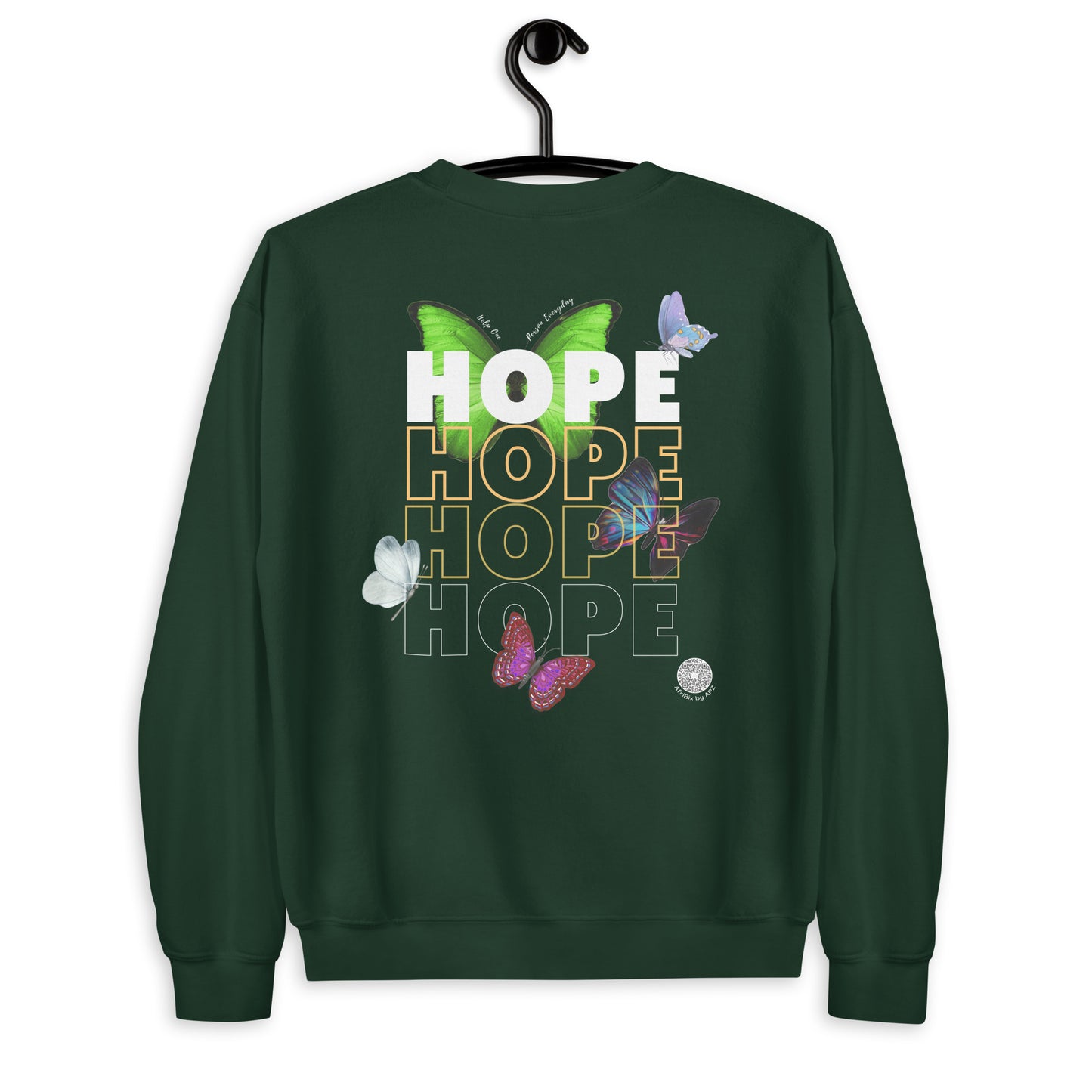 Hope Unisex Sweatshirt - Dark Colours