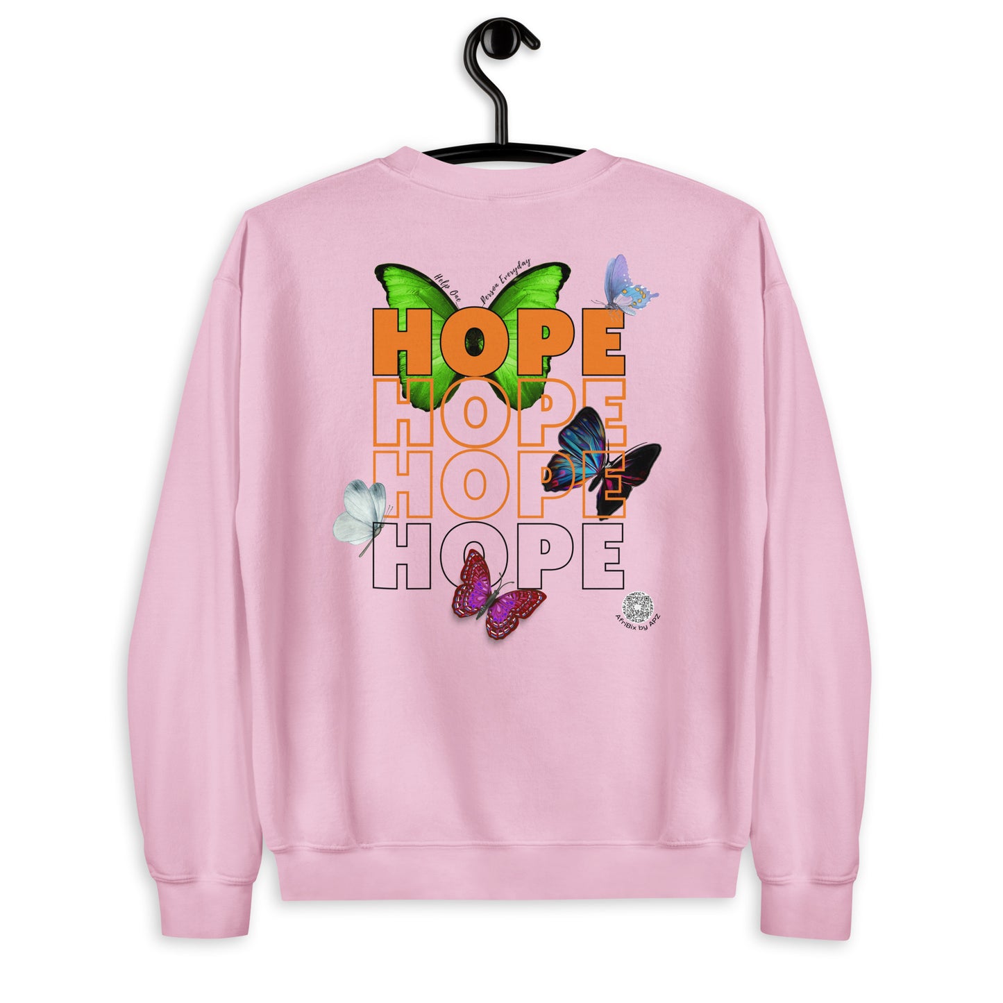 Hope Unisex Sweatshirt - Pastel Colours