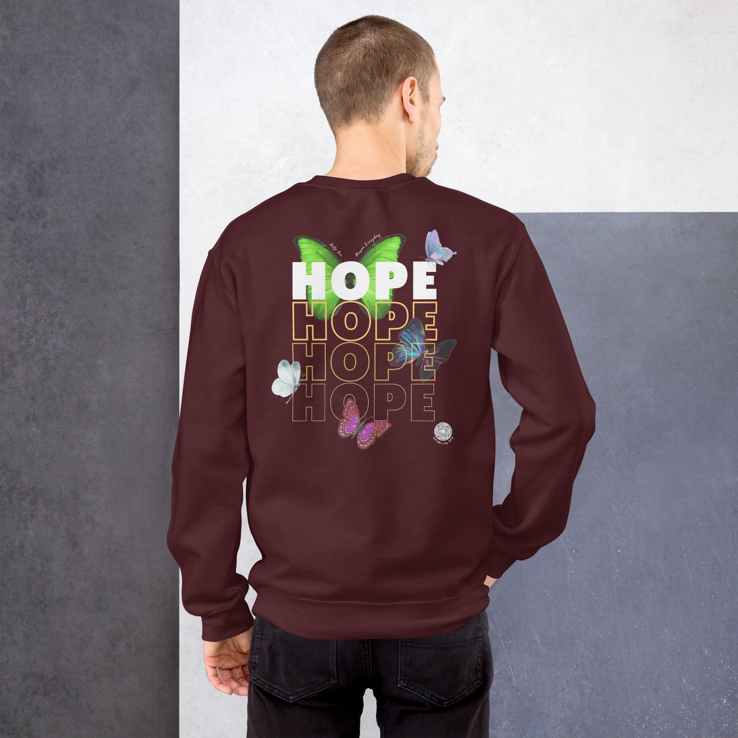 Hope Unisex Sweatshirt - Dark Colours