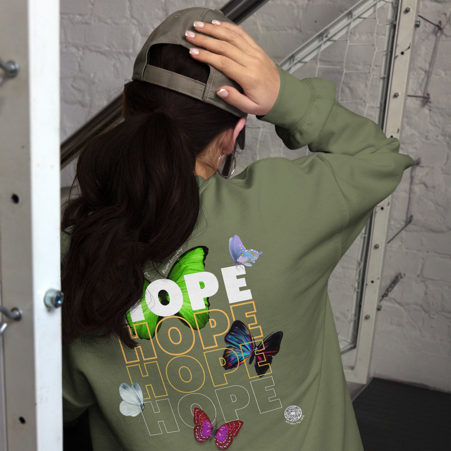 Hope Unisex Sweatshirt - Dark Colours