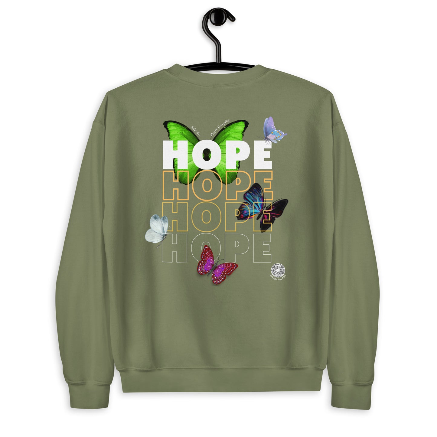 Hope Unisex Sweatshirt - Dark Colours