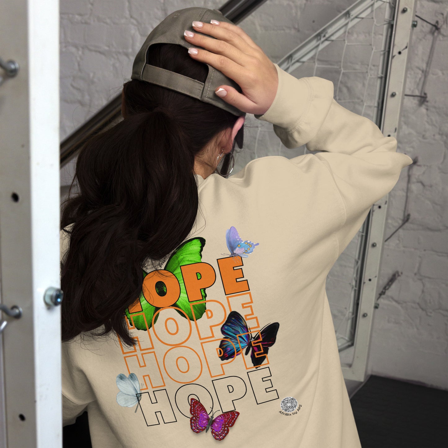 Hope Unisex Sweatshirt - Pastel Colours