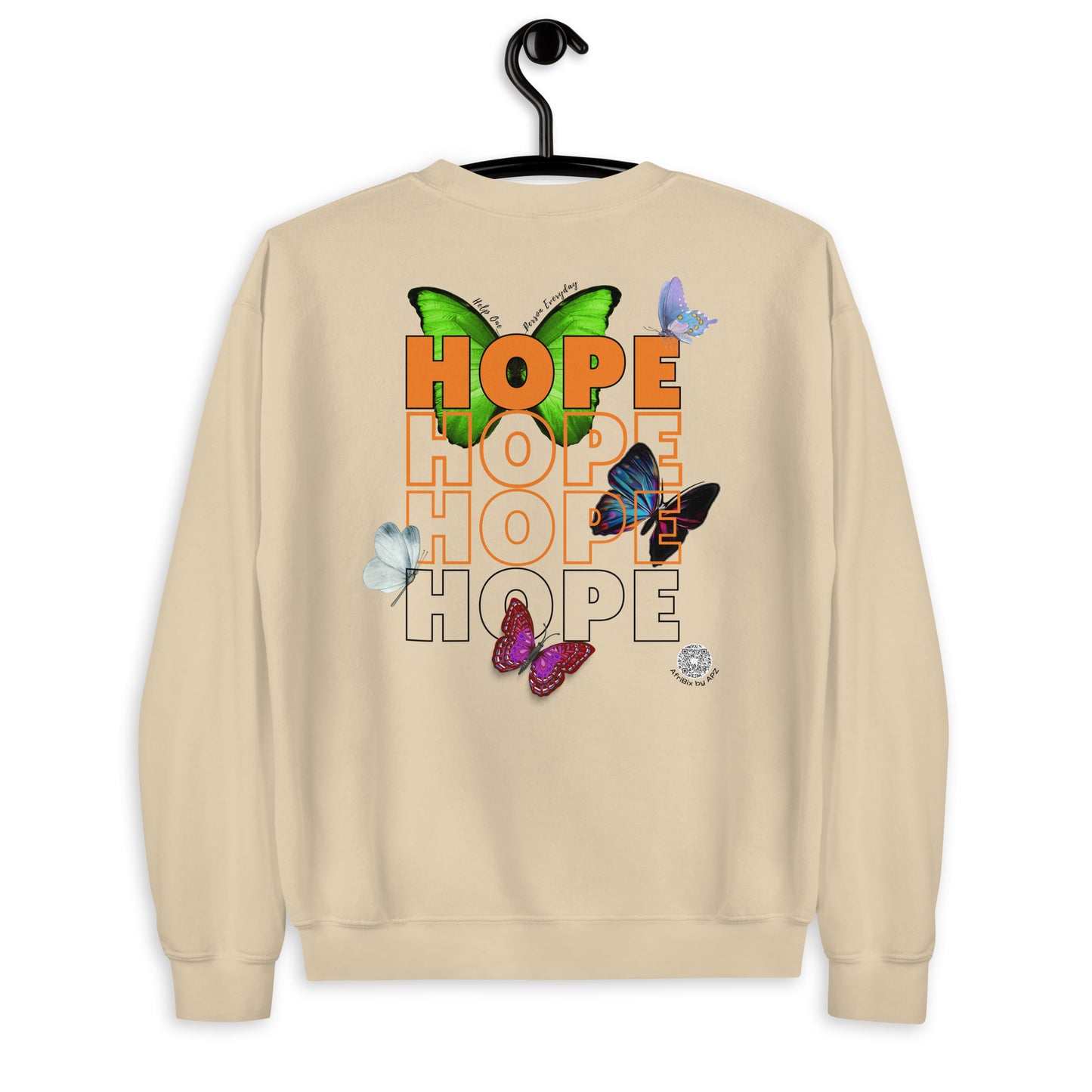 Hope Unisex Sweatshirt - Pastel Colours