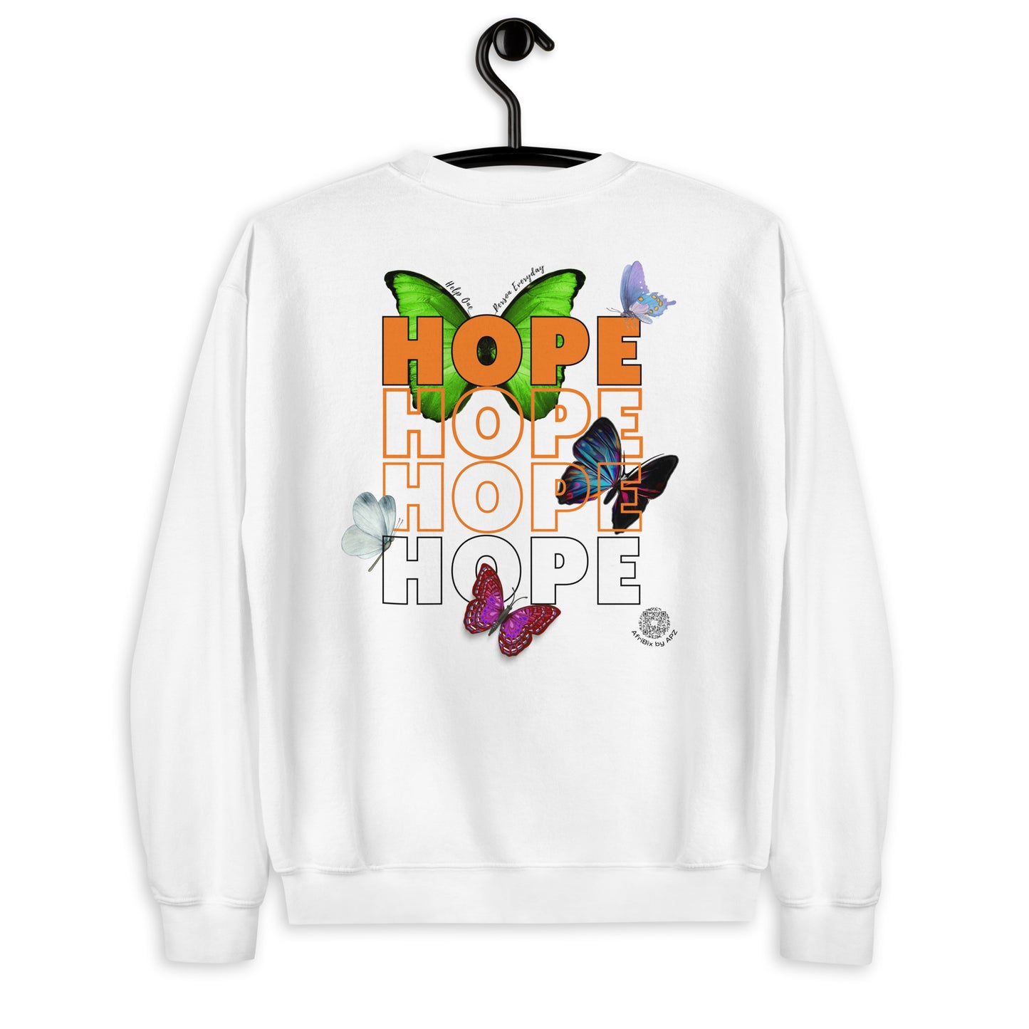 Hope Unisex Sweatshirt - Pastel Colours