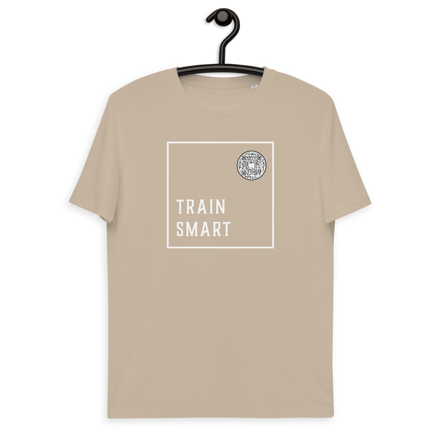 Train Smart Unisex organic cotton gym t-shirt